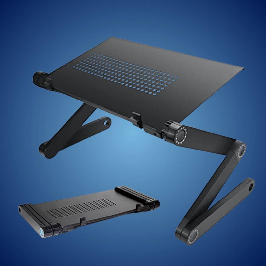 Laptopstander Justerbar Aluminium Ergonomisk Skrivebordbakke
