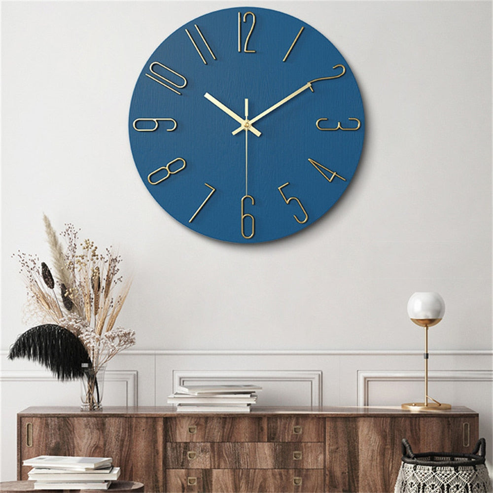 ModernEdge - Stylish Wall Clock with Versatile Color Options