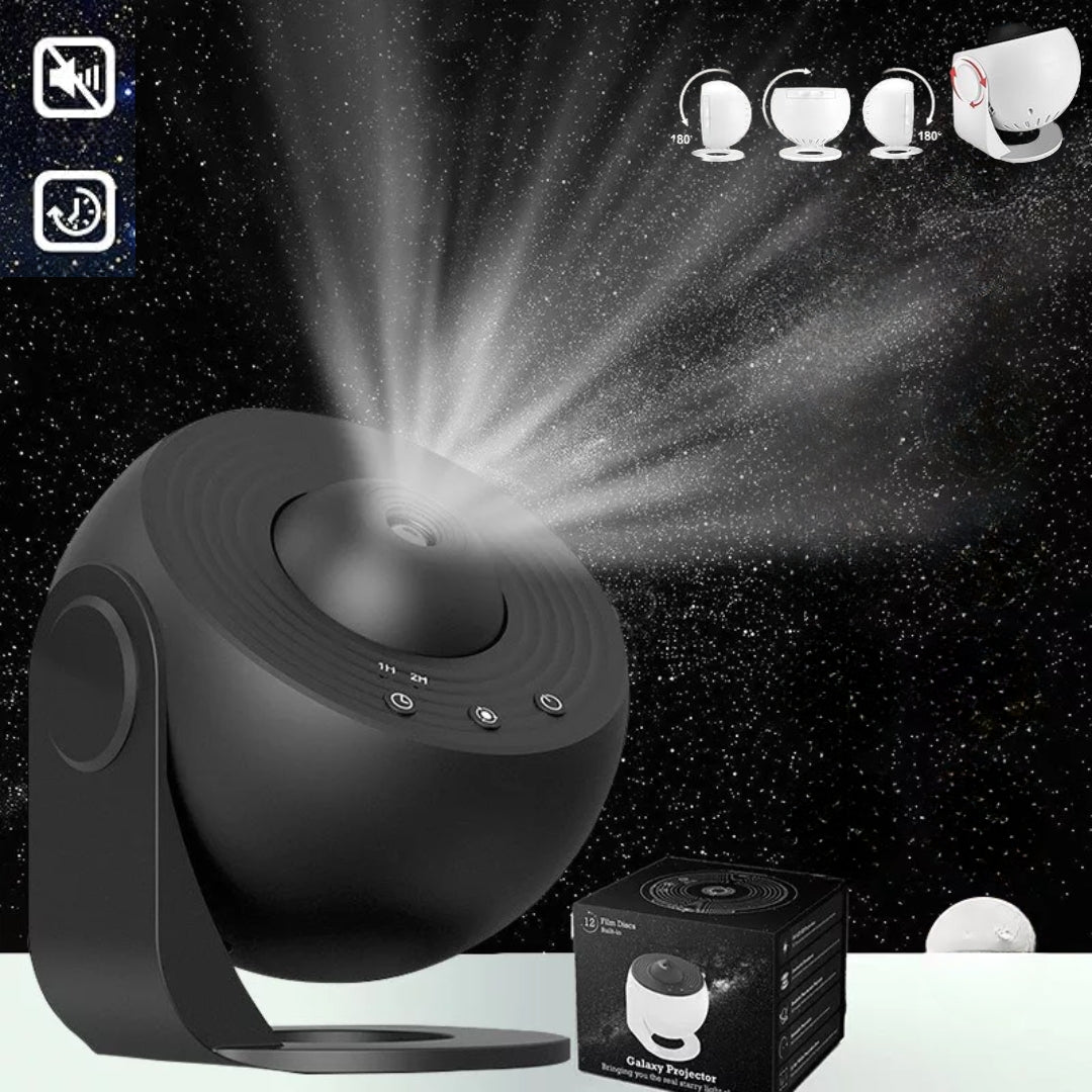 LED noční světlo projektoru galaxie do ložnice