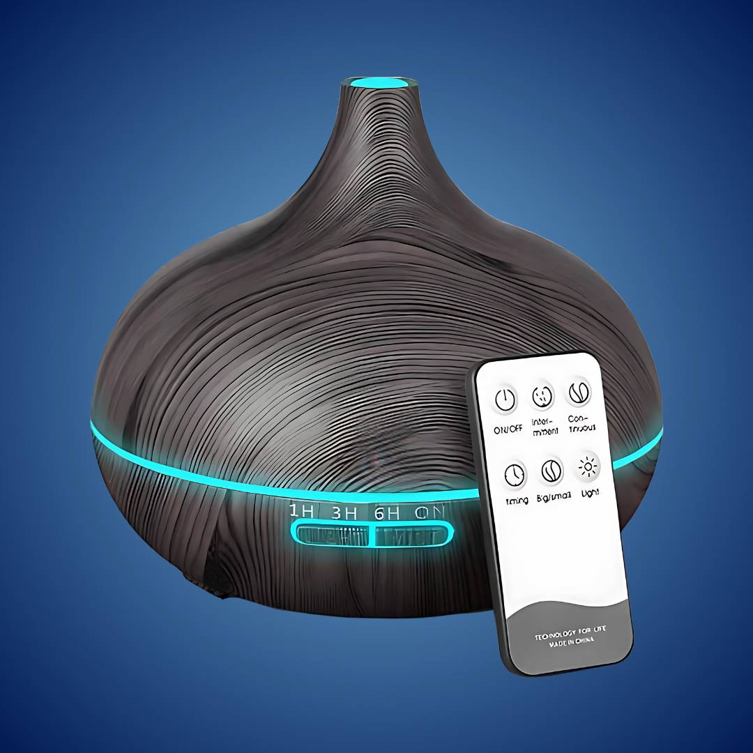 Aroma diffuser træstruktur luftfugter til hjemmet