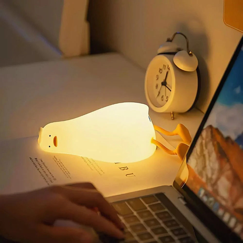Natlampe Silikone Dyr Sengebordslampe