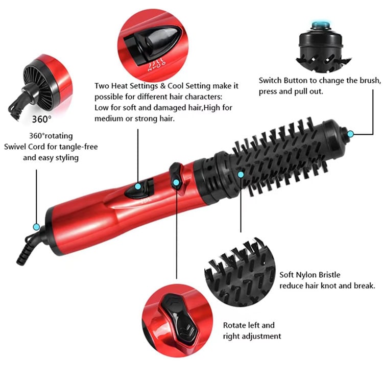 3-in-1 Rotating Hot Air-Hair Styler and Dryer - Image 13