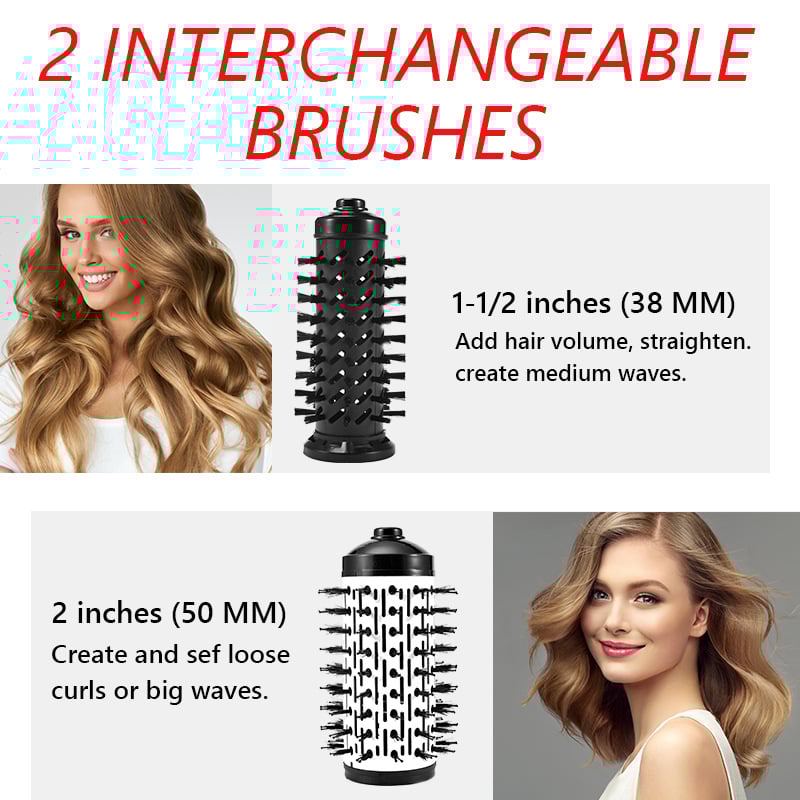 3-in-1 Rotating Hot Air-Hair Styler and Dryer - Image 8