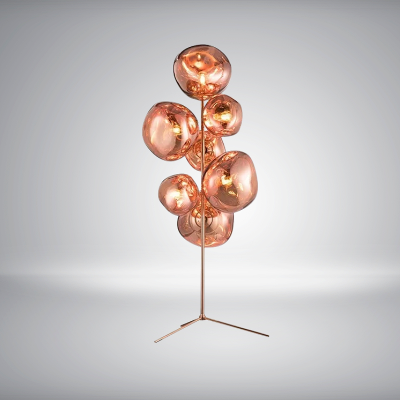 LuxeLava - Designer Floor Lamp for Living Room and Bedroom