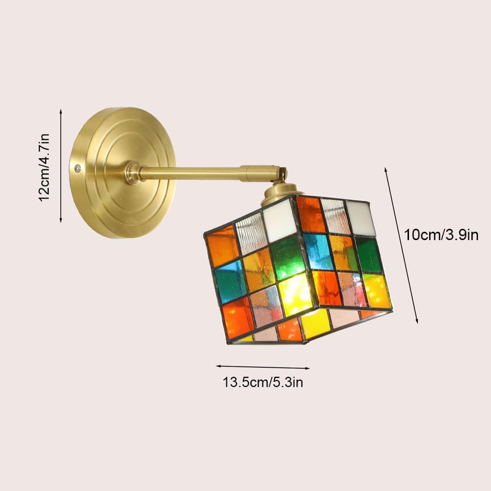 Luminous Cube Wall Light – Colourful, Adjustable, and Space-Saving Design for Modern Spaces