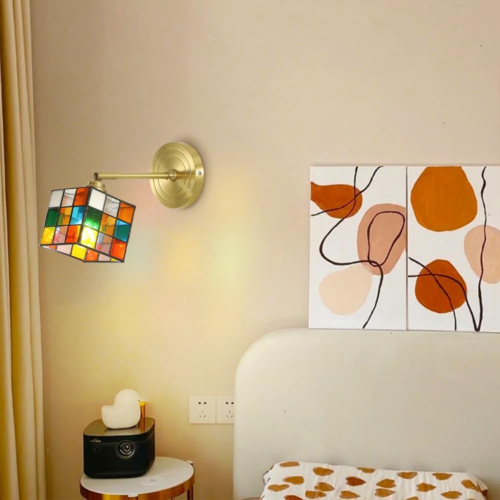 Luminous Cube Wall Light – Colourful, Adjustable, and Space-Saving Design for Modern Spaces