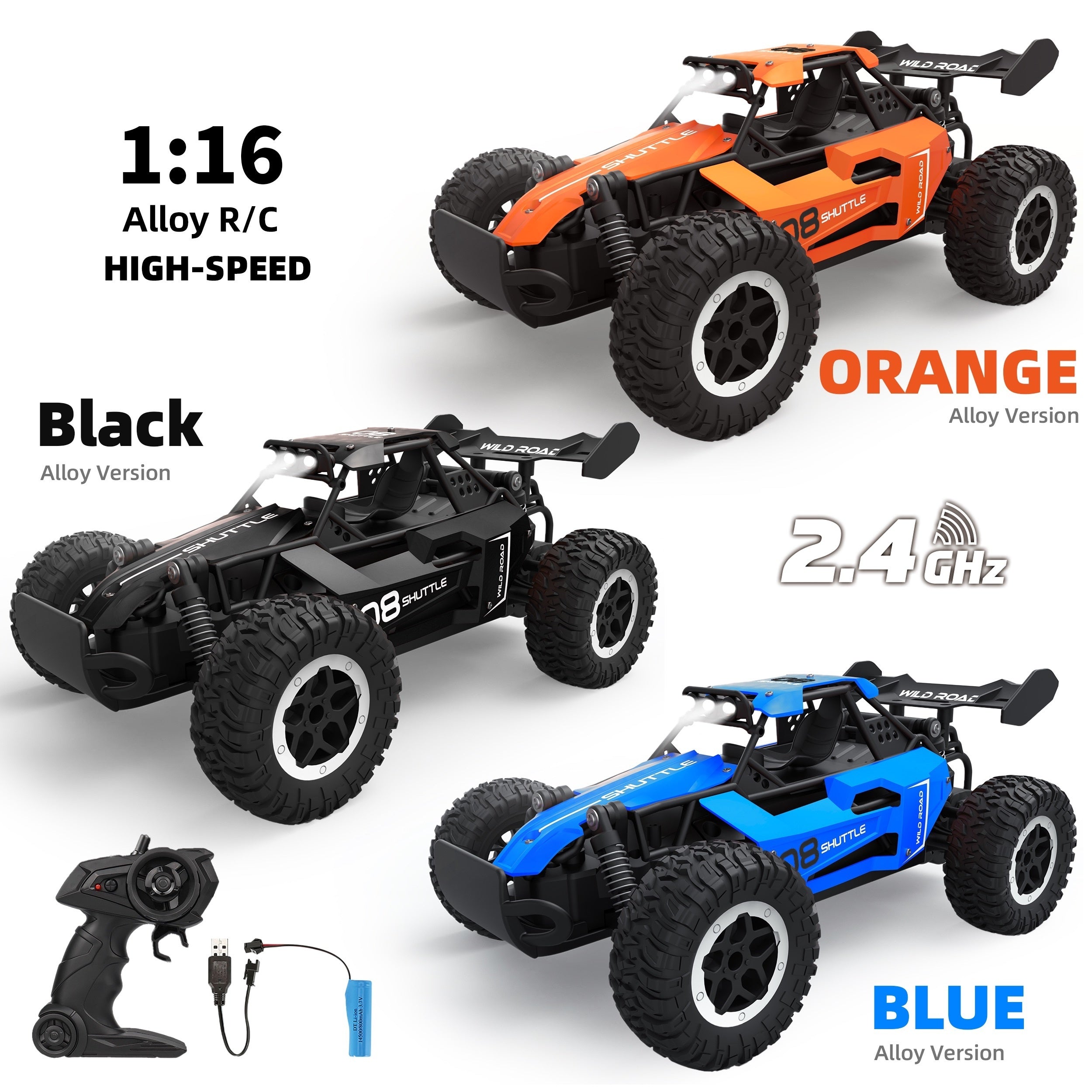 Fjernstyret Offroad Legeringsracerbil