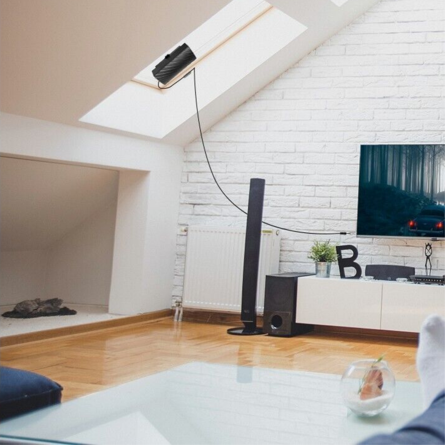 TV Aerial Indoor 4K Long Range Antenna