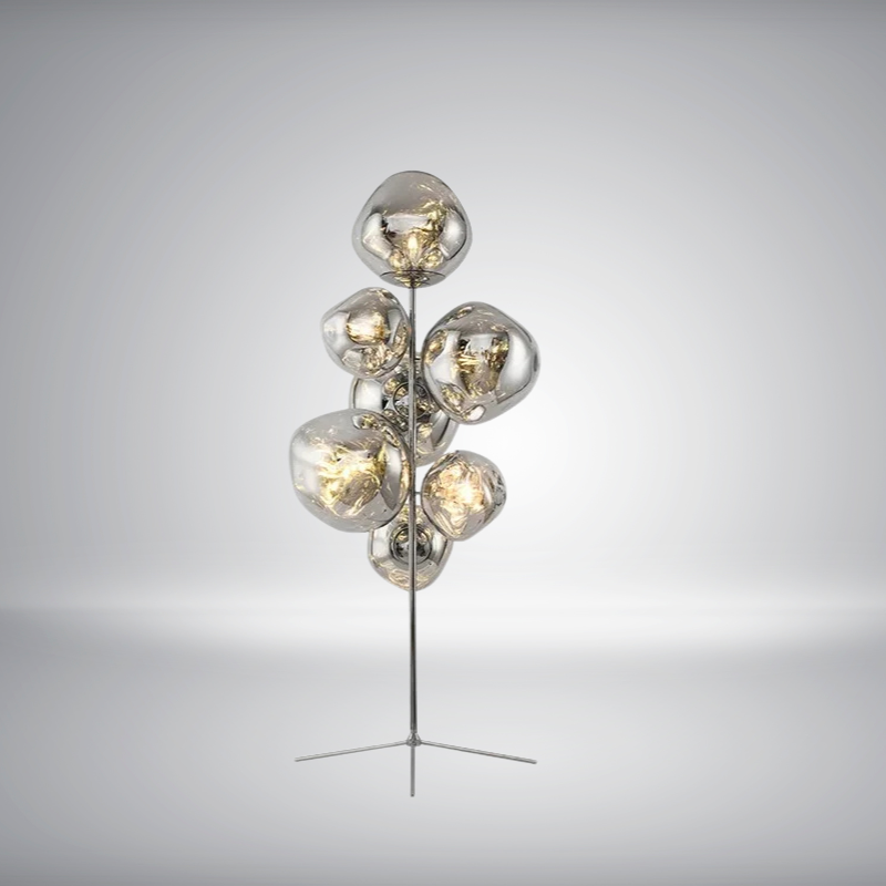 LuxeLava - Designer Floor Lamp for Living Room and Bedroom