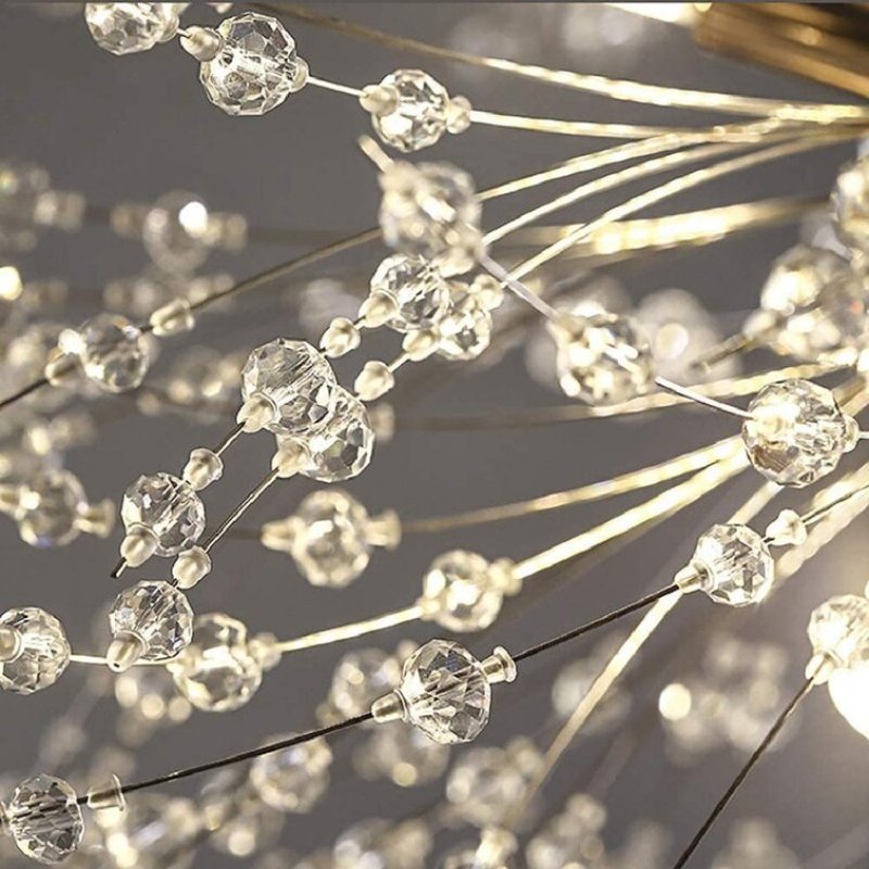 CrystalGlow - LED Pendant and Ceiling Lights with Elegant Branch Design