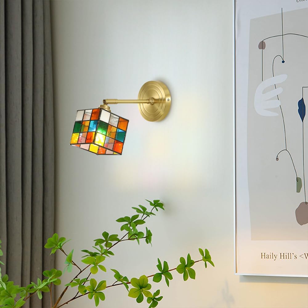 Luminous Cube Wall Light – Colourful, Adjustable, and Space-Saving Design for Modern Spaces