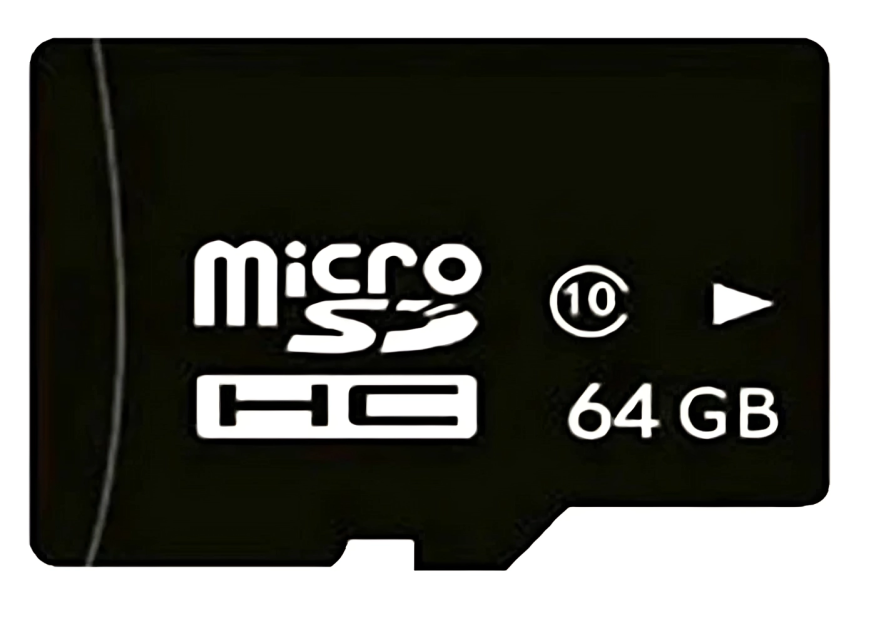 Hukommelseskort 64GB Klasse 10 Micro SD Lagerplads
