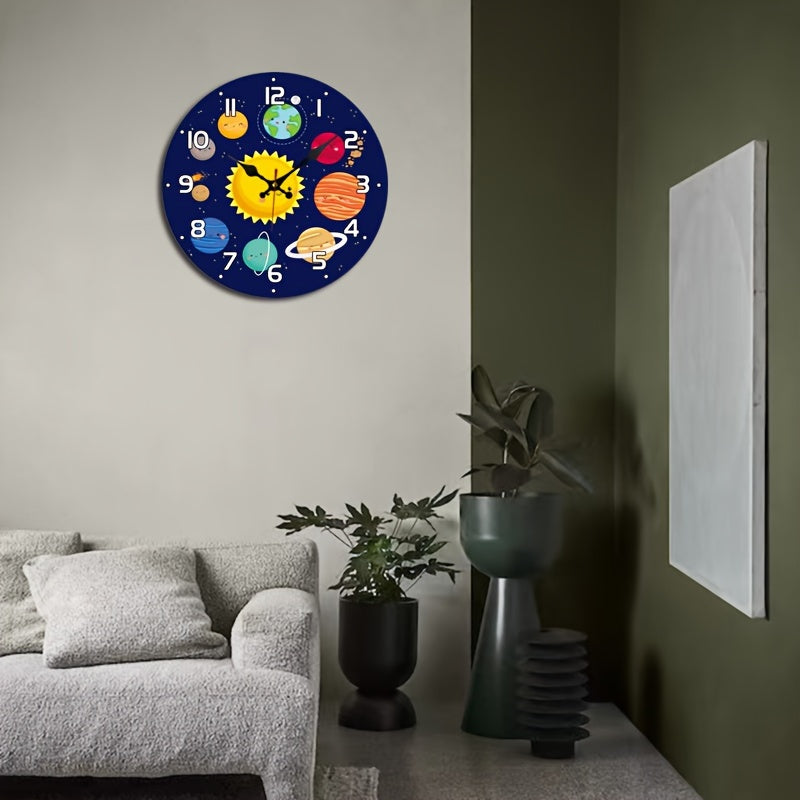 AstroCharm - Silent Solar System Wall Clock