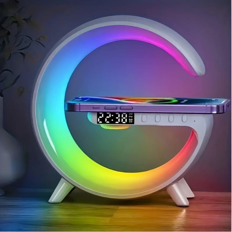 Bezdrátová nabíjecí lampa s Bluetooth reproduktorem