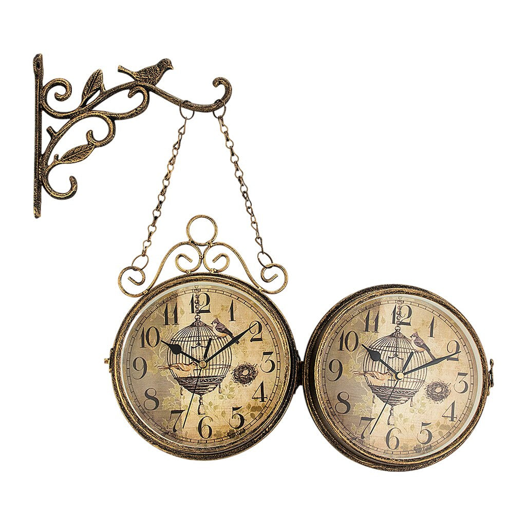 RetroCharm - Vintage Wall Clock with Unique Design