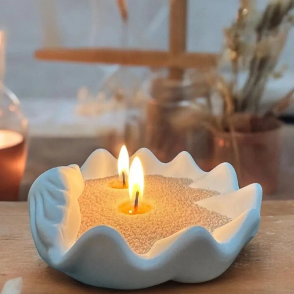 Naturligt voks sand stearinlys fremstillingskit
