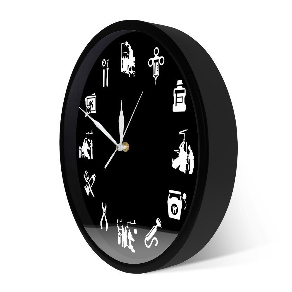 SmileTime - Stylish Wall Clock for Dental Practices