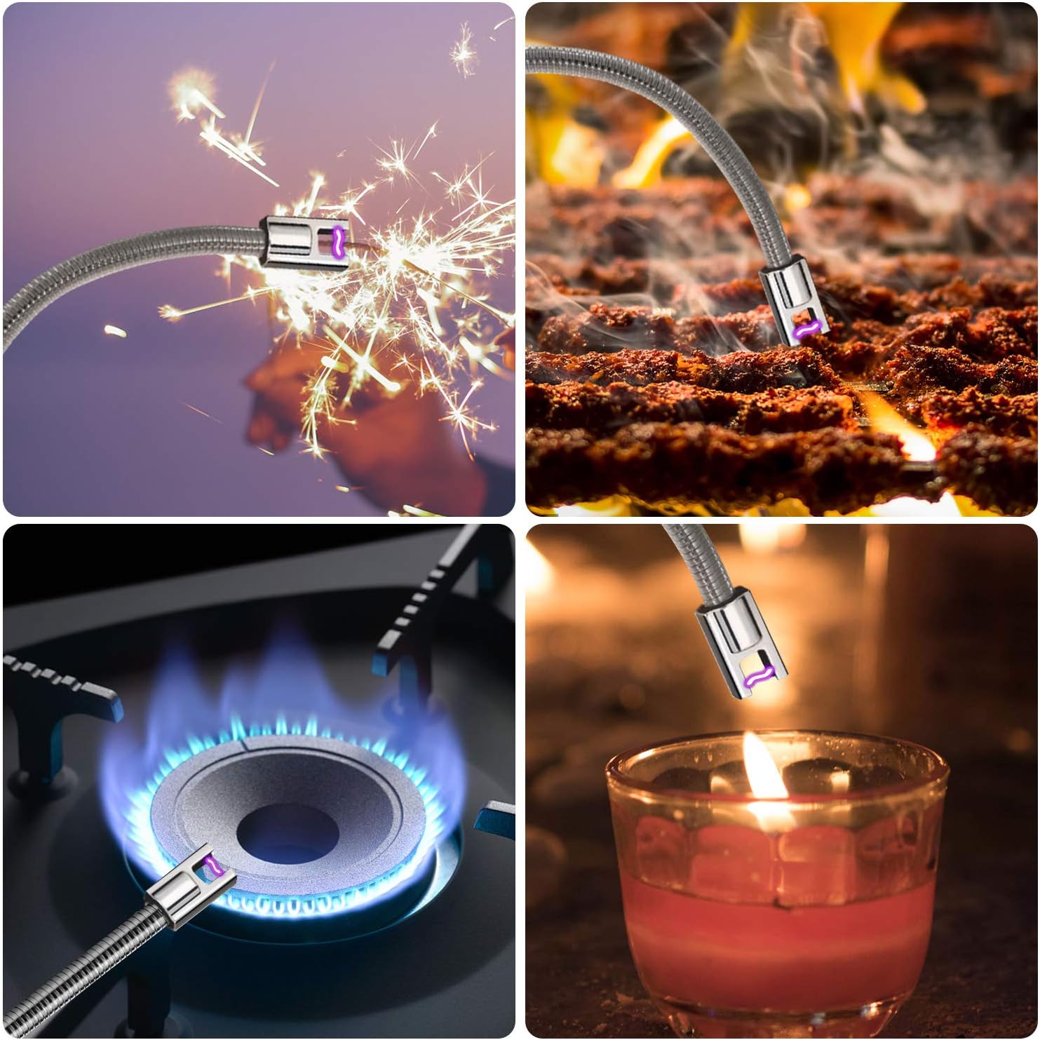Elektrisk USB lighter med fleksibel hals