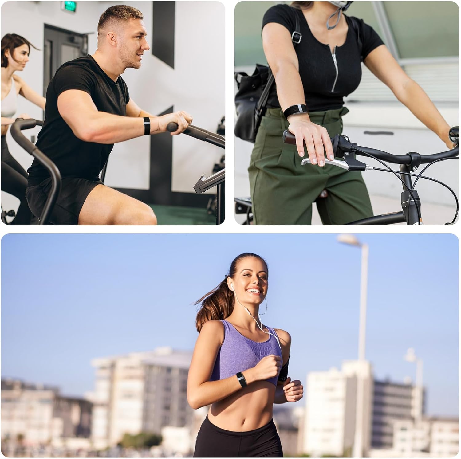Fitness Tracker Ur Vandtæt Pulsmonitor