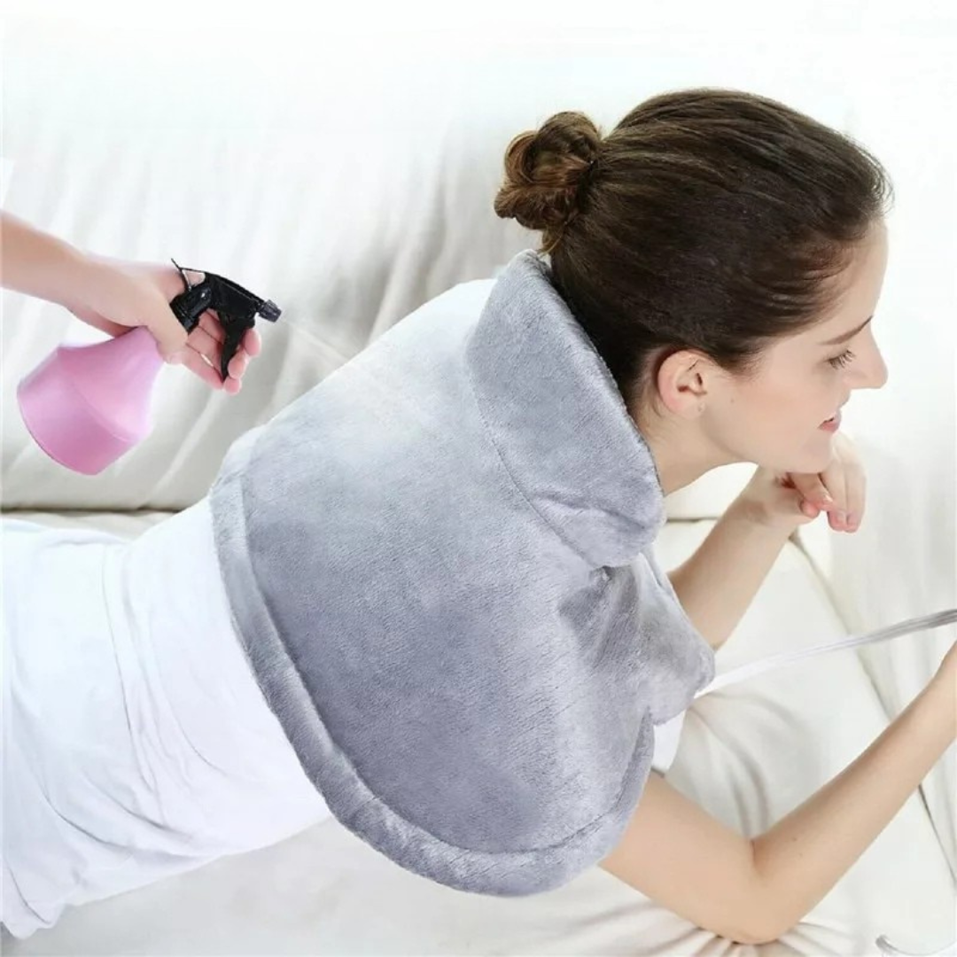 Varmeplade Blødt Fleece Hals Skulder Wrap