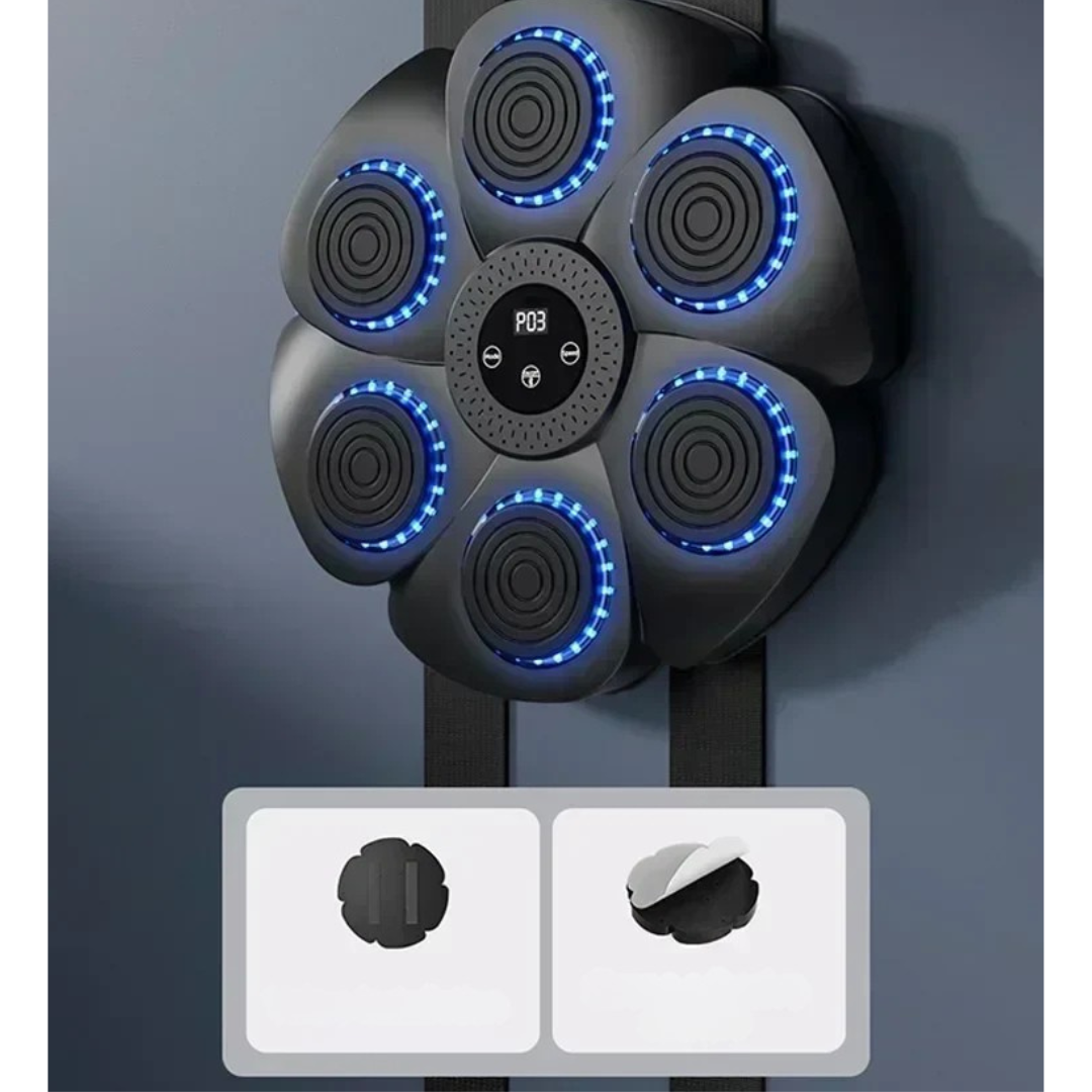 Hjemme bokse vægtræner med Bluetooth musik