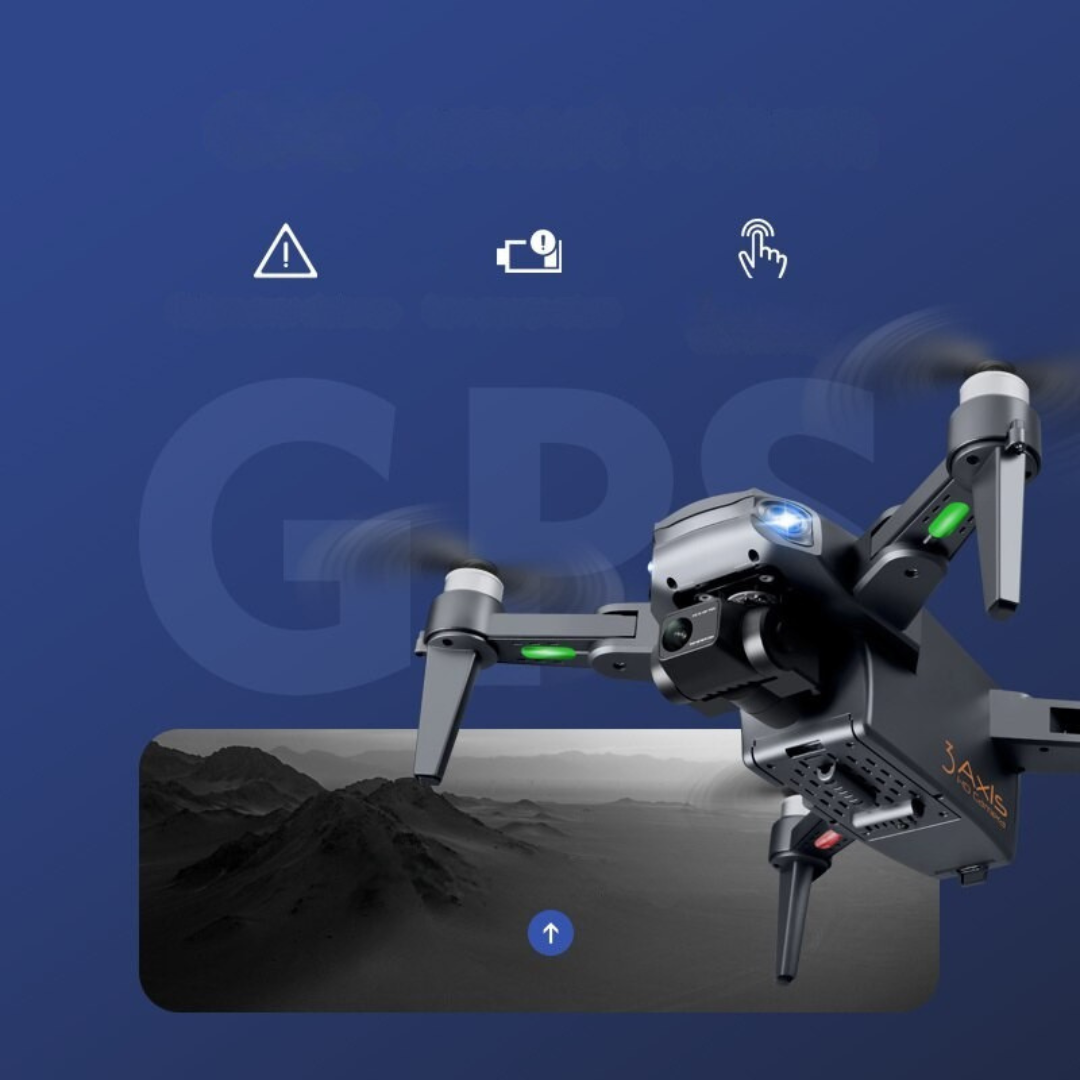 Drone with 8K Camera and GPS Stabilization
