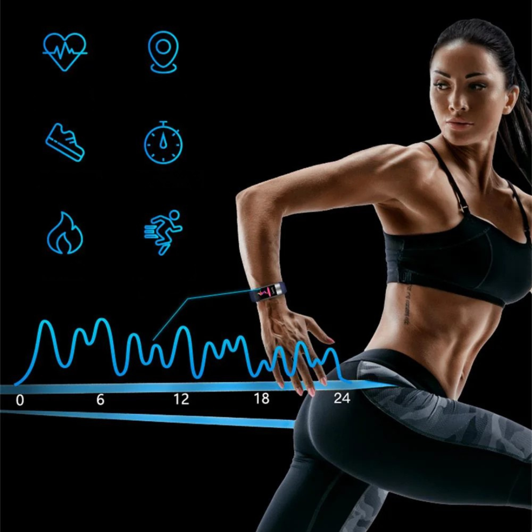 Smartwatch pulsmåler med EKG-tracker