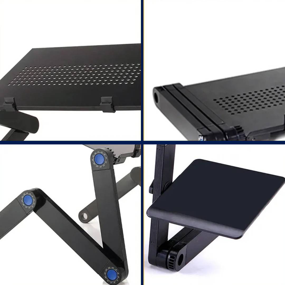 Laptopstander Justerbar Aluminium Ergonomisk Skrivebordbakke