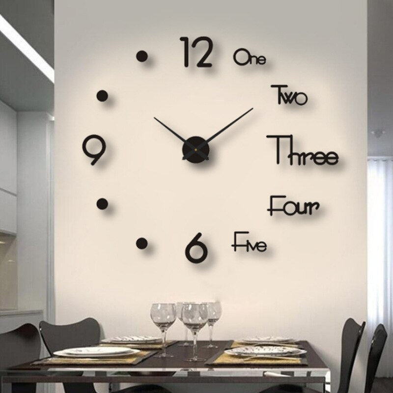 StyleCraft - DIY Creative Wall Clock for Unique Spaces