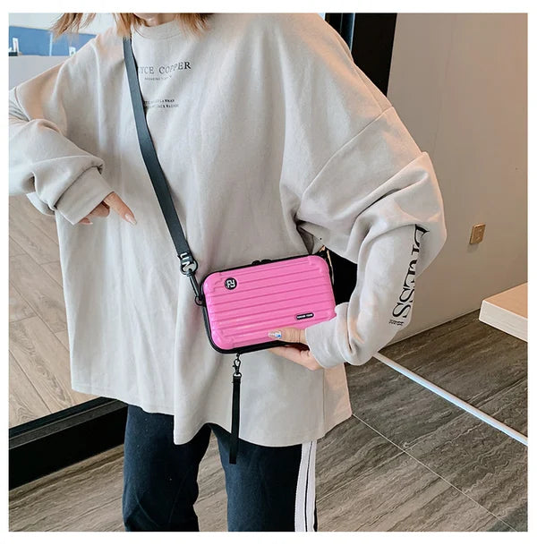 Crossbody taske hårdt skal kompakt skulderetui