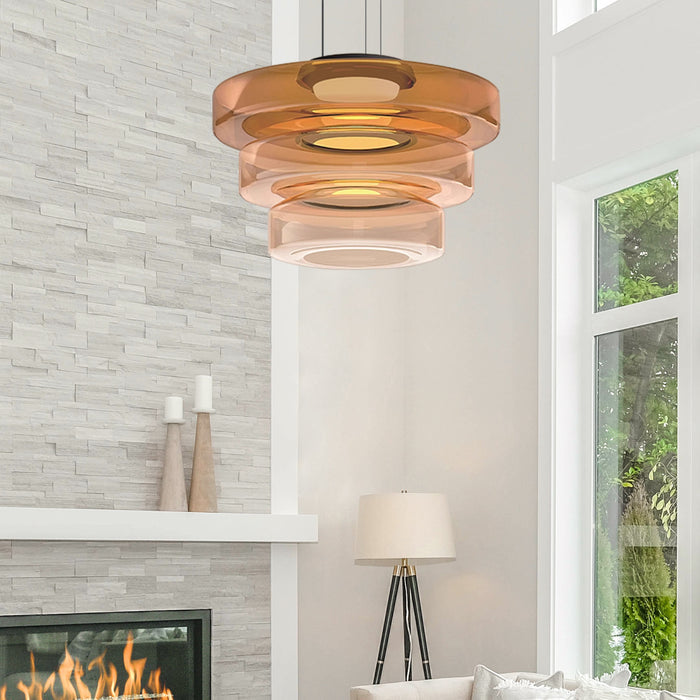 DecoSphere - Bauhaus-Style Glass Pendant Lamp