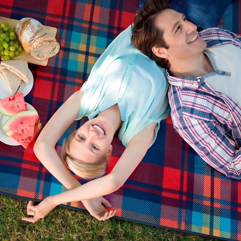Couverture de pique-nique imperméable tapis pliable d'extérieur