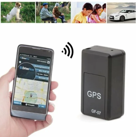 GPS-tracker Realtids køretøjsfinder Sort