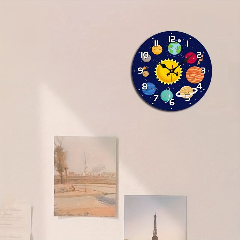 AstroCharm - Silent Solar System Wall Clock