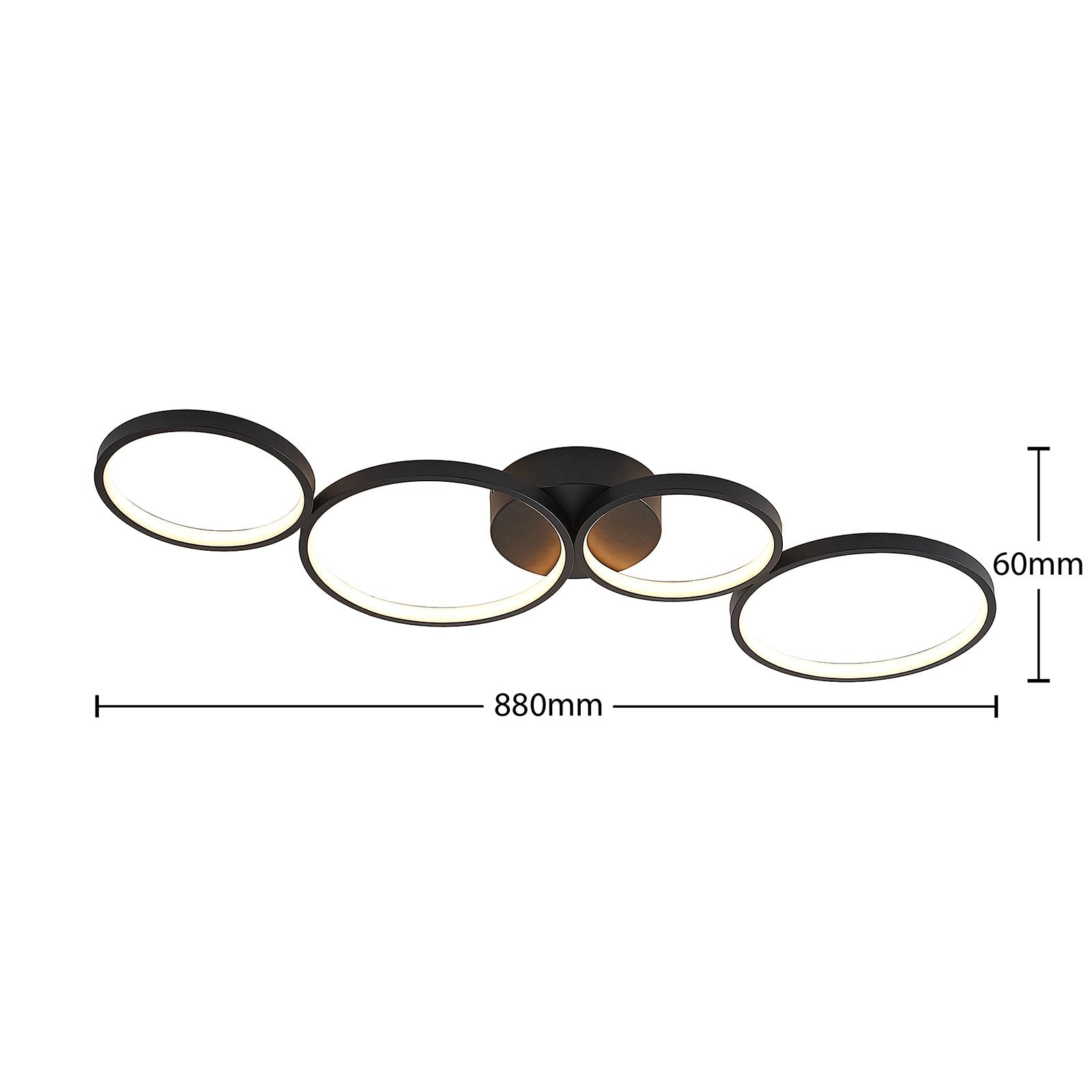 LumeAura | Moderne LED loftslamper til stuen