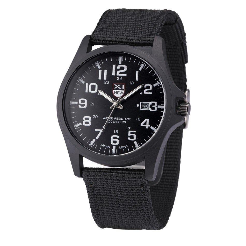 Militærstil Vandtæt Analog Armbåndsur