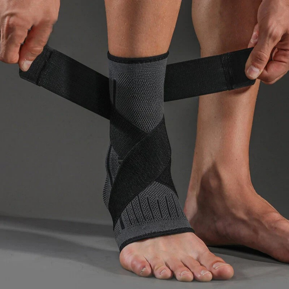 Ankelstøtte Kompressionsærme Elastisk Sportsbandage