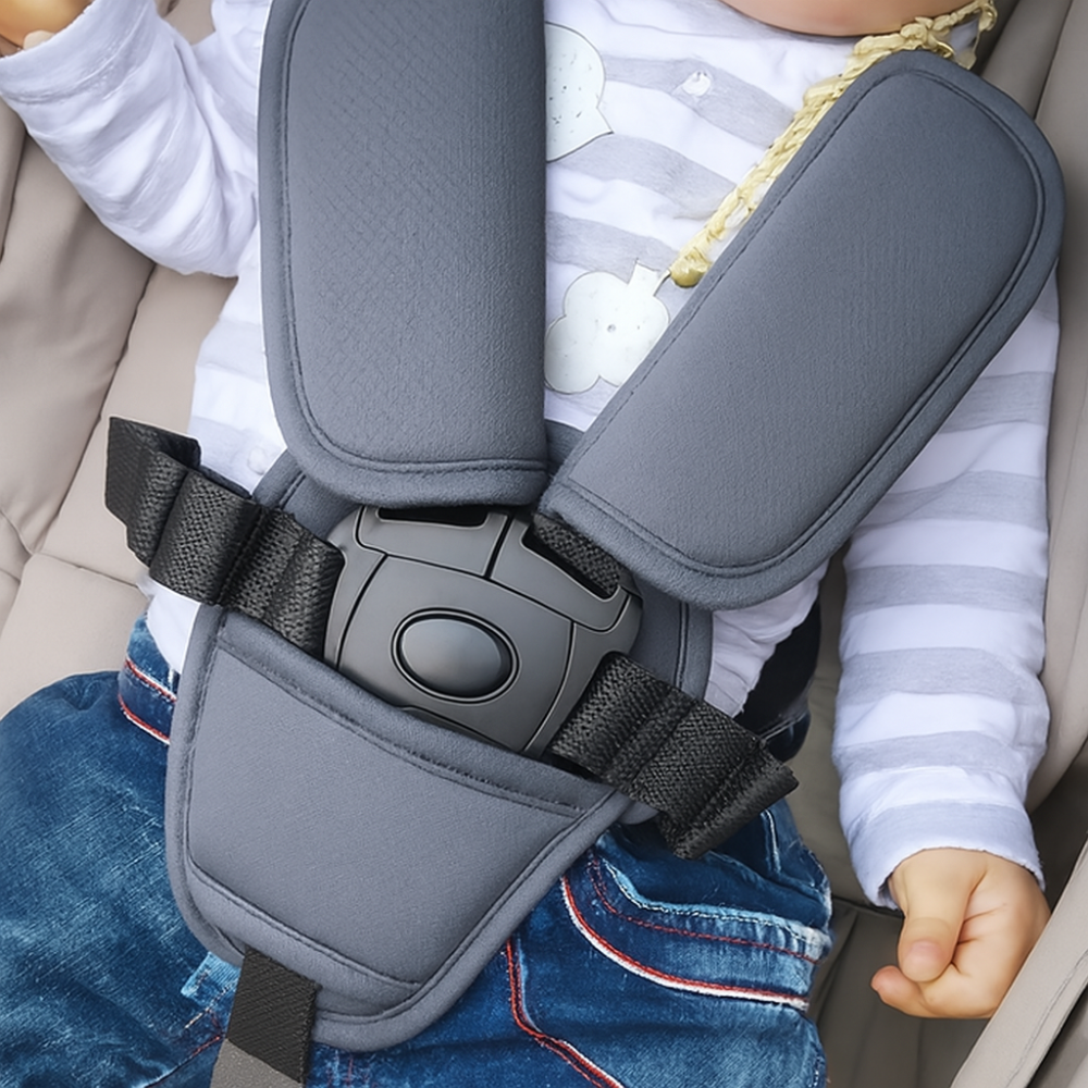 Baby Car Seat Cushion Pad Soft Breathable Safety Support Harness