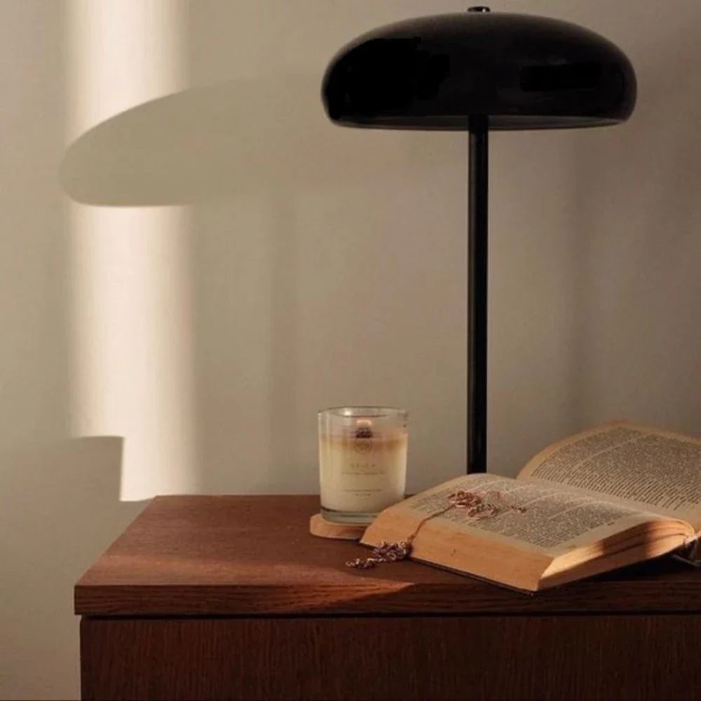 LED bordlampe metal genopladeligt lys
