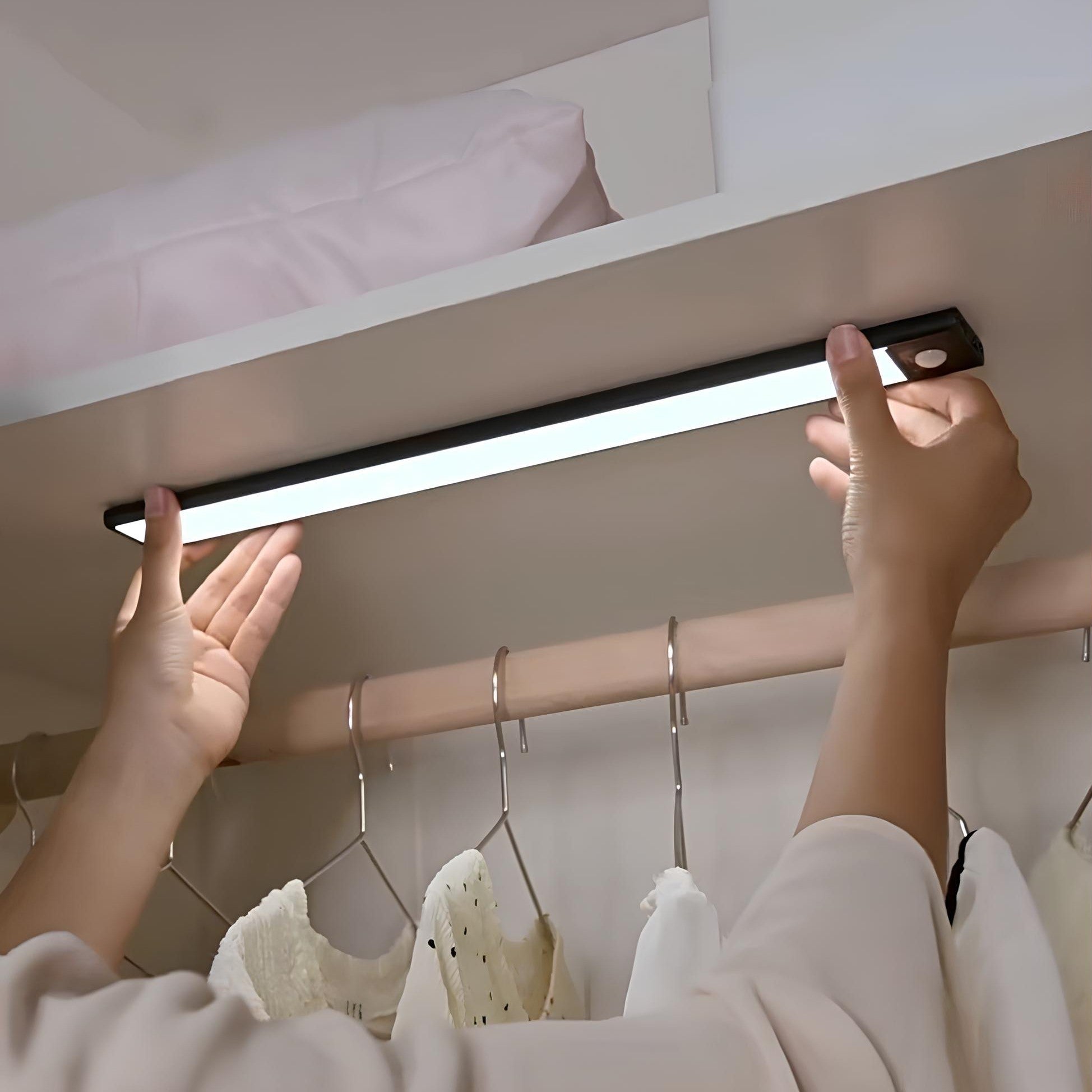LED væglampe bevægelsessensor genopladelig stribe