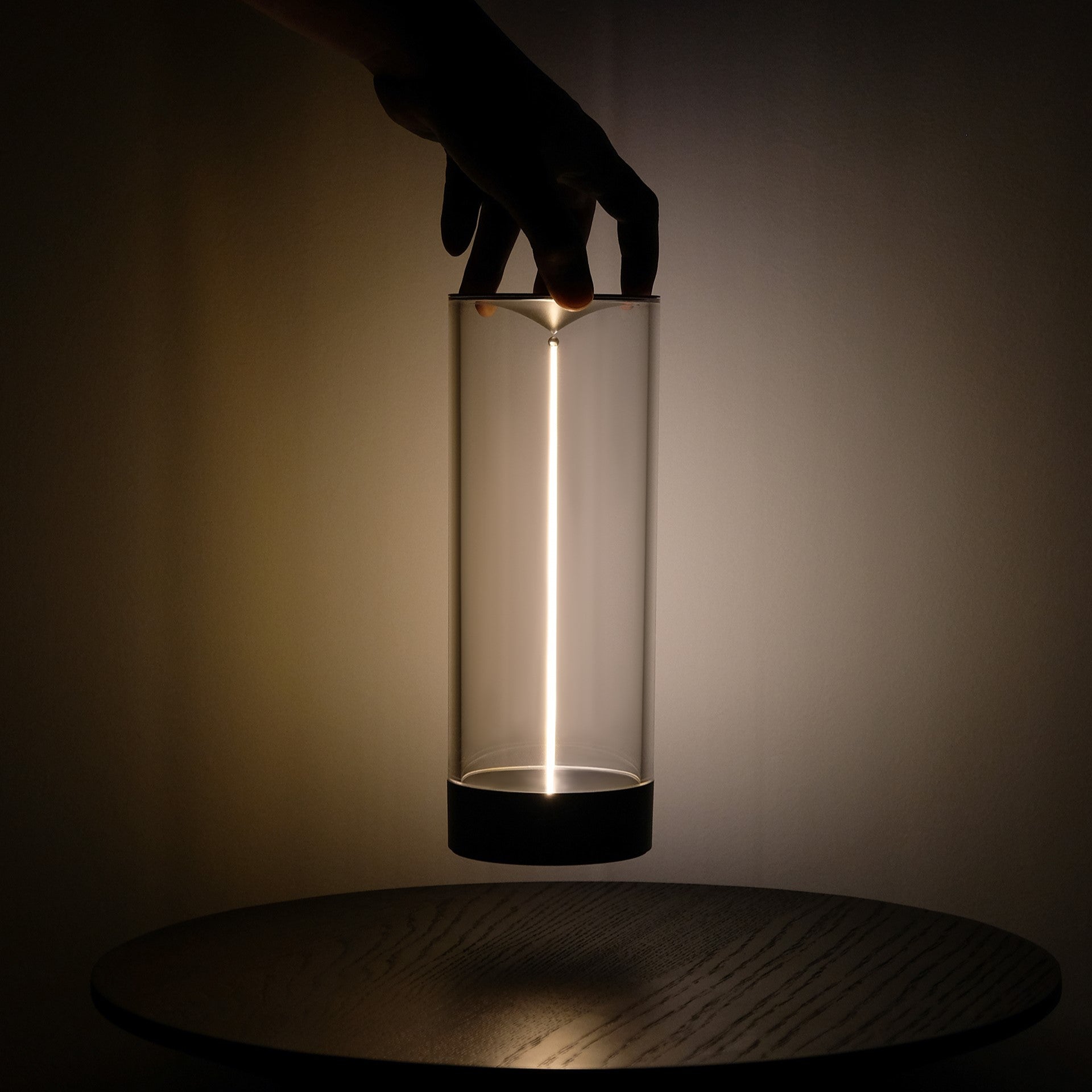 LED bordlampe minimalistisk genopladeligt lys