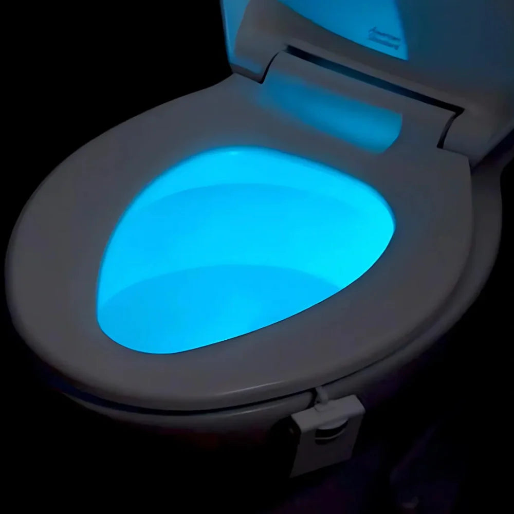 Toiletlys LED natgulvsensorlampe