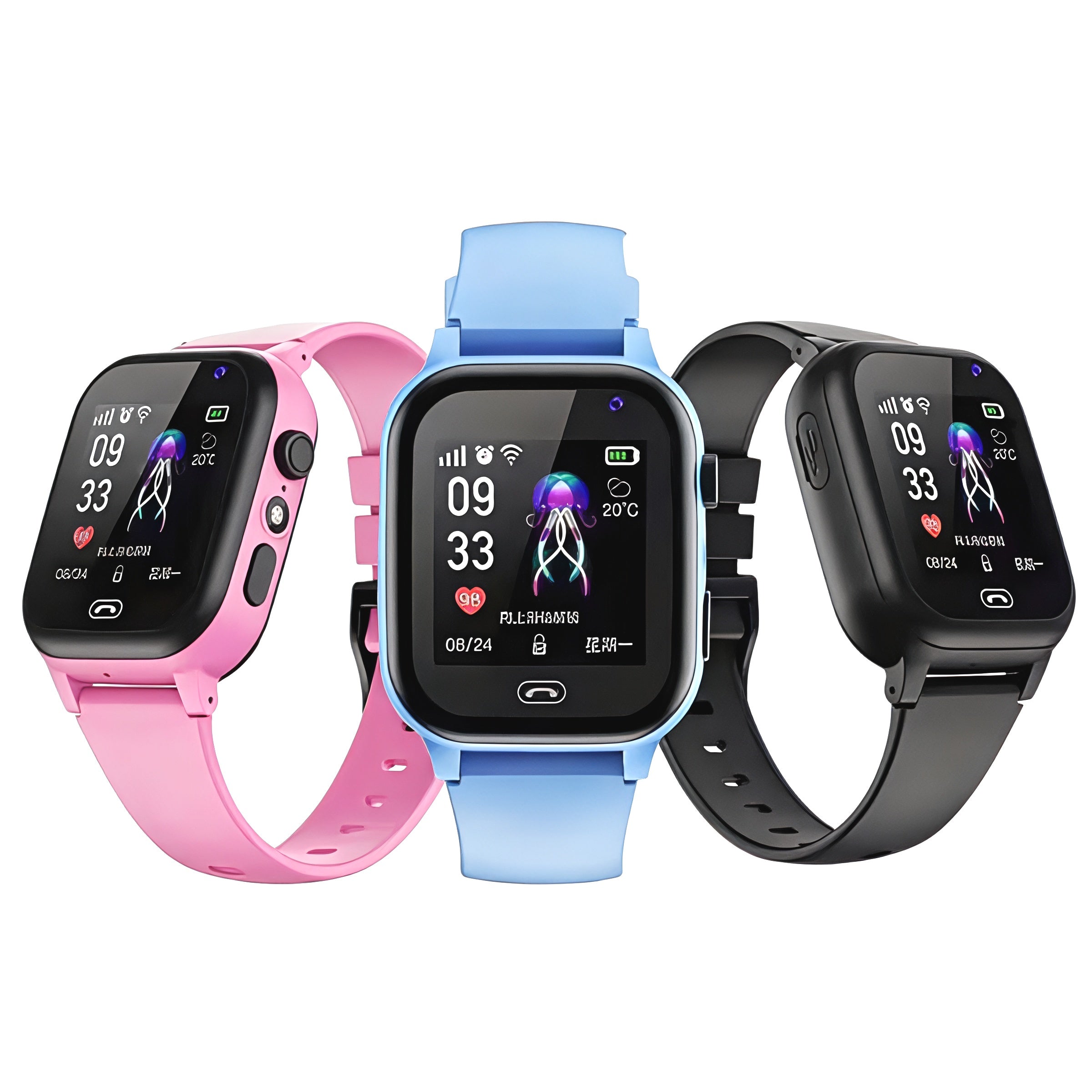 Børne Smartwatch GPS Tracker Vandtæt 4G Kamera