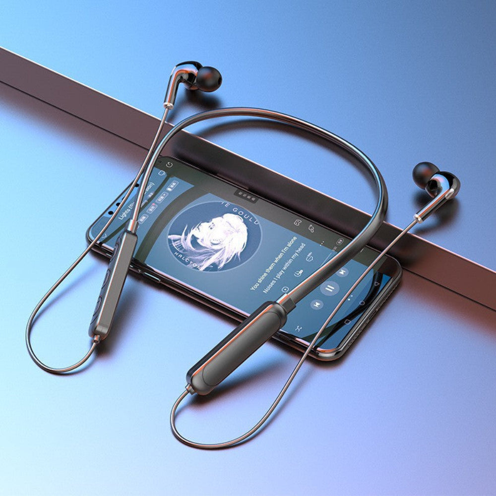 Bluetooth sluchátka bezdrátová sluchátka do uší mikrofon sportovní hovory