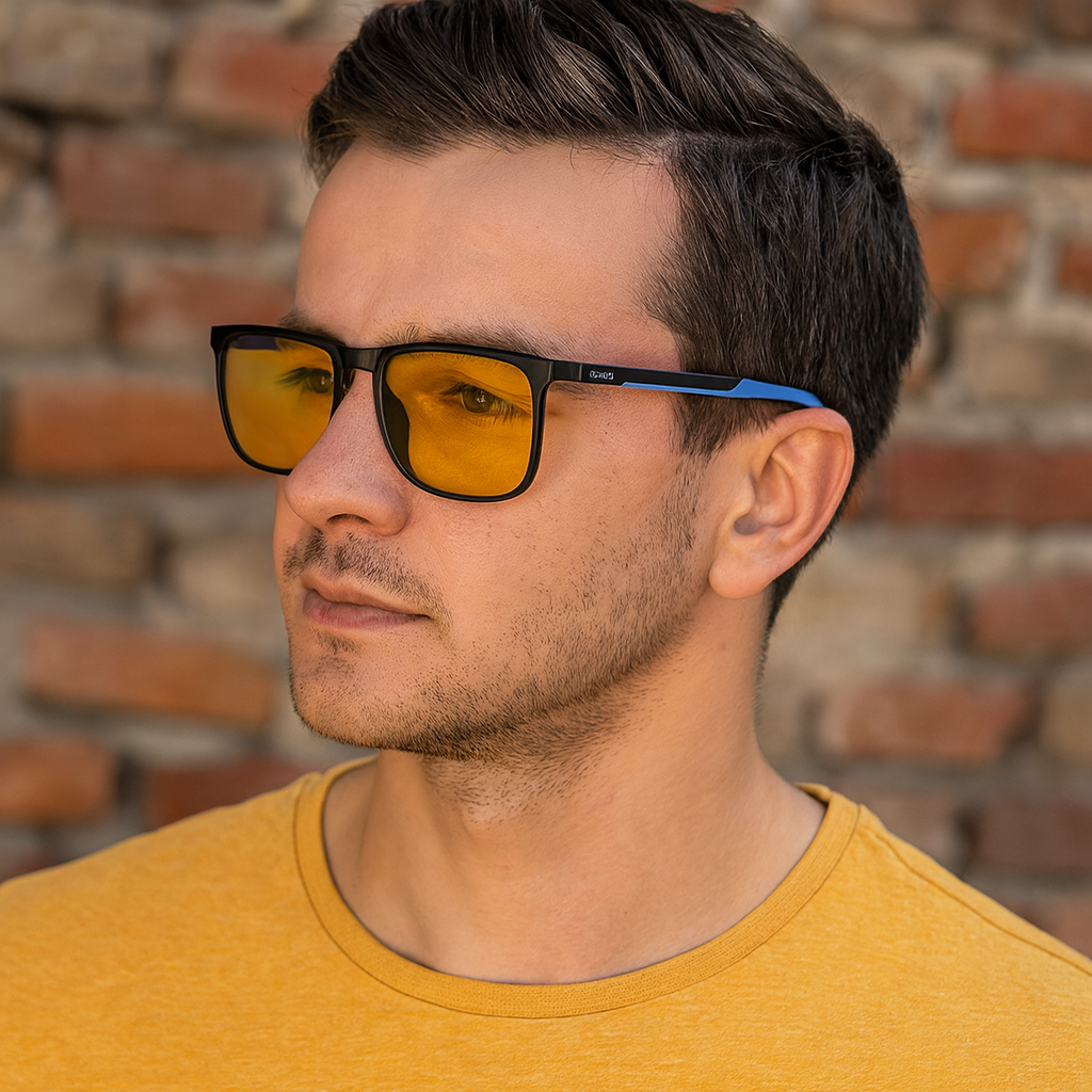 Men’s Polarized Blue Light Blocking Sunglasses | Designer Shades