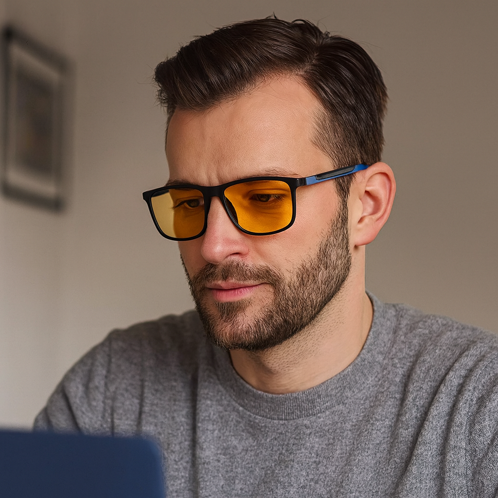 Men’s Polarized Blue Light Blocking Sunglasses | Designer Shades