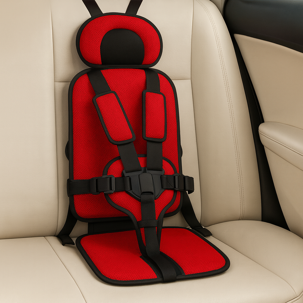Seggiolino Auto con Imbracatura di Sicurezza in Poliestere