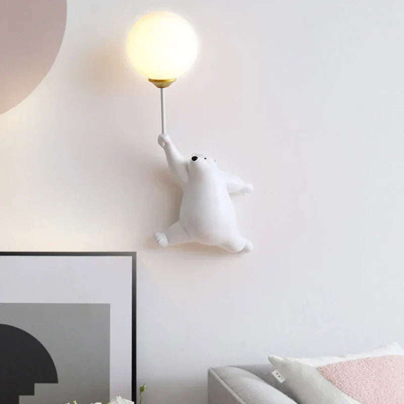 Luminous Dreamscape: Cartoon Wall Light for Children's Room – LED Night Lamp for Kids' Spaces