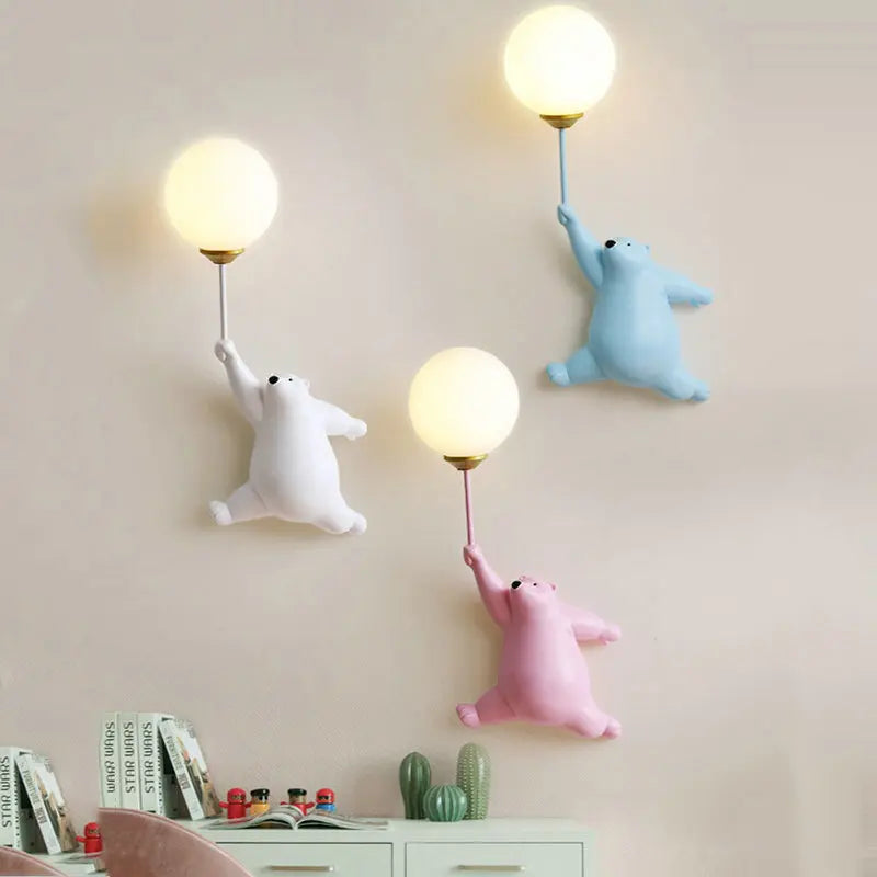 Luminous Dreamscape: Cartoon Wall Light for Children's Room – LED Night Lamp for Kids' Spaces