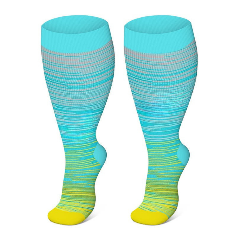 Calze a compressione unisex al ginocchio | Supporto dell'arco sportivo